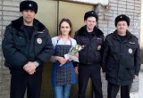 Полицейский из Братска, проходящий службу на Кавказе, нестандартно поздравил свою возлюбленную с 8 Марта
