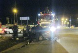 Страшная авария в Братске: грузовик «размазал» легковой Hyundai (ФОТО)